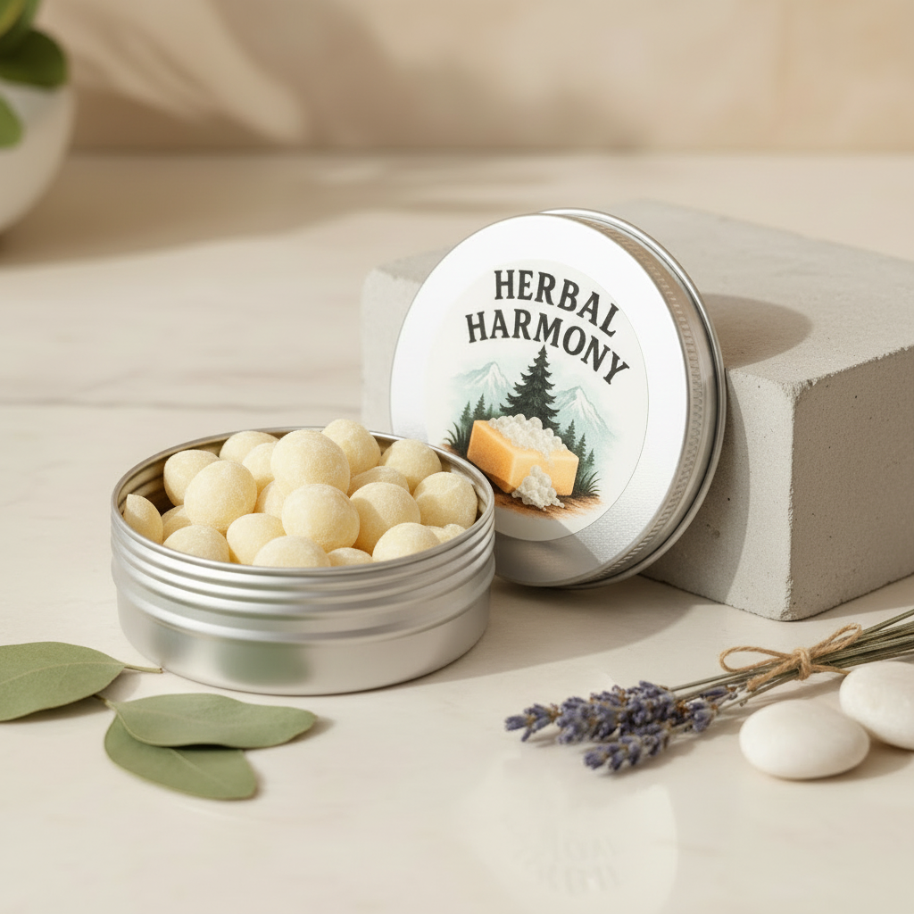 Lavender Lotion Dots - Tin with Lid